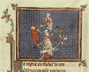 Ms 1044 Fol.74 La Ruota della Fortuna, dall