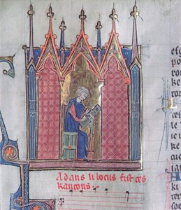 Ms 139 fol.142v Adam de la Halle, dal Chansonnier d