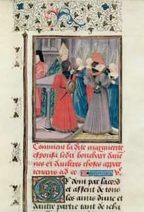Matrimonio di Margherita di Costantinopoli con Bouchard d