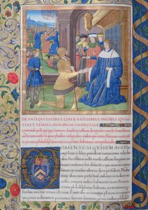 Illustrazione dal Libro XX (Da Fado il procuratore a Floro), Capitolo 1 delle Antichità giudaiche (Antiquitates Judaicae) di Flavio Giuseppe da French School