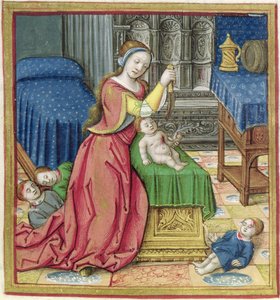 Ms 17 Atalia (m.837 a.C.) da Vie des Femmes Celebres, c.1505