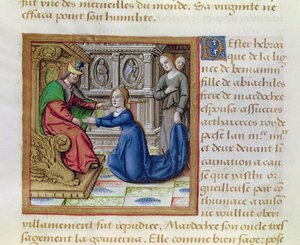 Ms 17 Ester, da Vie des Femmes Celebres, c.1505
