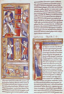 Ms 1 fol.284r Ester e Assuero e l