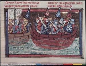 Ms 22495 fol.287 Imbarco per l