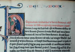 Ms 3458 Iniziale istoriata 