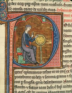 Ms 426 fol.48 Setacciare il grano, da Le Miroir de la Nature di Vincent de Beauvais