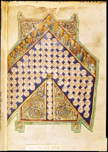 Pagina da una Bibbia da French School
