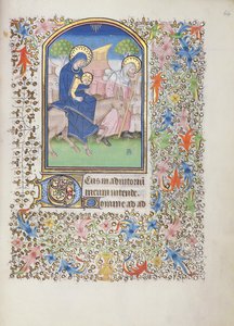 La fuga della Sacra Famiglia, dal Libro d
