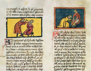 Ms H 89 Medici che curano i malati, da un