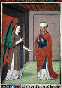 Ms Hunter 368 f.17v Angelo, c.1460