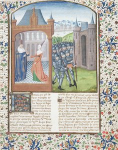 Boccaccio e Fortuna, 1467 da French School