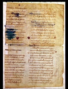 Ms Lat 12832 Fol.A Inventario della proprietà carolingia, dal Polittico dell
