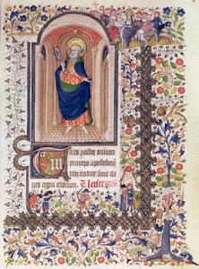 Ms Lat 156b Fol.167 San Pietro, dalle Ore di Margherita d