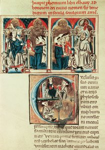 Uno studioso ebreo presenta una traduzione di un trattato arabo a Filippo d