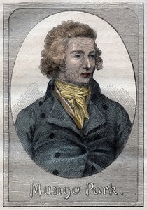 Mungo Park, esploratore scozzese - Ritratto di Mungo Park (1771-1806), esploratore scozzese - illustrazione da 