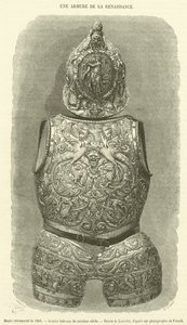 Museo retrospettivo del 1865, Armatura italiana del sedicesimo secolo da French School