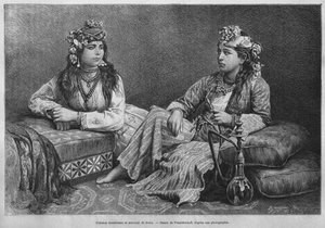 Donne musulmane di Sidone, da La Syrie d