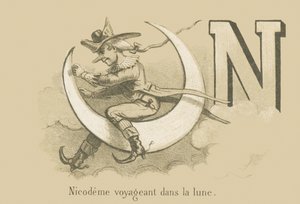 Nicodemo che viaggia sulla luna
