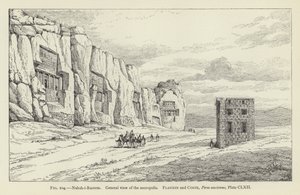 Naksh-i-Rustem, Vista generale della necropoli
