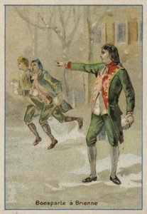 Napoleone Bonaparte alla scuola militare di Brienne-le-Chateau, Francia