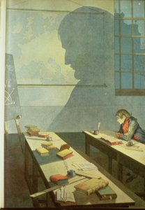Napoleone scolaro, illustrazione da 