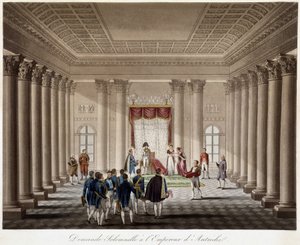 Napoleone chiede Maria Luisa in matrimonio all