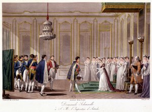 Napoleone chiede in matrimonio Maria Luisa all
