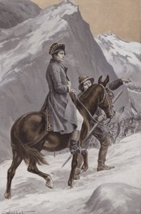 Napoleone attraversa le Alpi