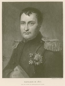 Napoleone nel 1813 da French School
