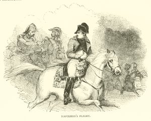 La fuga di Napoleone da French School