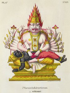 Narasimha, inciso da de Marlet da French School
