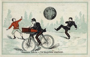 Nuovo secolo - il ciclista studioso da French School