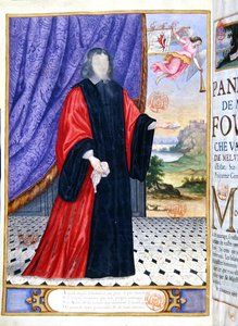Nicolas Fouquet (1615-80) miniatura illustrata da 