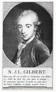 Nicolas J. Gilbert (incisione) da French School