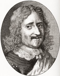 Nicolas V de Neufville de Villeroy, 1° Duca di Villeroy, 1598-1685. Nobile francese e maresciallo di Francia. Da Les Heures Libres pubblicato nel 1908