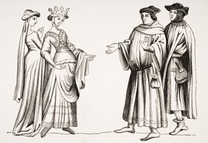 Nobile dama e damigella d