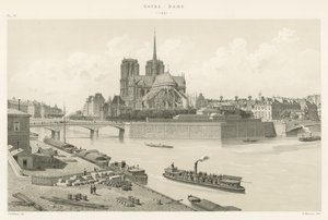 Notre-Dame, 1881 da French School