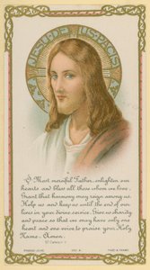 O Padre misericordioso, illumina i nostri cuori e benedici tutti coloro che amiamo
