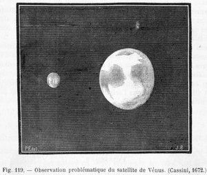 Osservazione problematica del satellite di Venere (Cassini) da French School