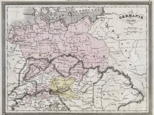 Antica Germania - Tavola estratta da 