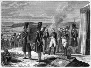 Alla vigilia della battaglia di Borodino, 7 settembre 1812: Napoleone davanti al ritratto del Re di Roma - Il ritratto del Re di Roma Napoleone II porta a Napoleone I la vigilia della battaglia della Moscova (battaglia di Borodino)