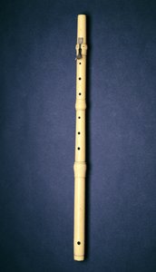 Flauto a una chiave, realizzato da Naust, Parigi, c.1725 da French School