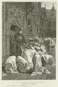 Uno di loro confessò la propria colpa e peccato da French School