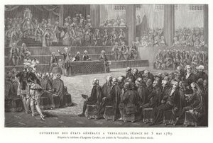 Apertura degli Stati Generali, Versailles, 5 maggio 1789 da French School