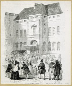 Apertura del Museo Reale (Museo del Louvre), 15 marzo da French School