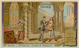Otello, carta commerciale Chocolat Poulain