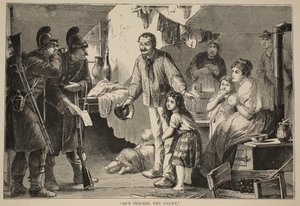 I nostri amici, il nemico, illustrazione da Cassells History of the War between France and Germany, 1870-1871 da French School