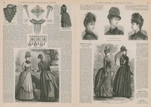 Pagina da La Mode Illustrée