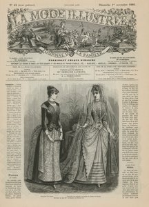Pagina da La Mode Illustrée