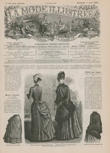 Pagina da La Mode Illustrée